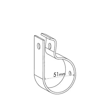 Redback Exhaust Bracket for Holden H Series (08/1971 - 04/1980), Monaro (07/1971 - 04/1980), WB (04/1980 - 12/1985) - Brixton 4x4 - Buy Online Now!
